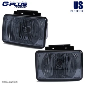 Fit For 04-12 Colorado Canyon& 06-08 Isuzu 1Pair Smoke Lens Fog Lights Fog Lamps - Picture 1 of 12