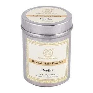 Khadi Natural Organic Reetha Powder 150 gm Ayurvedic Long Hair Fall Growth Care - Picture 1 of 6
