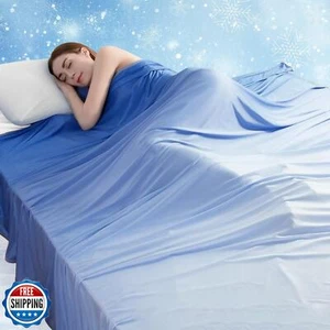 LUXEAR Gradient Cooling Blanket, Double-Sided Q-Max 0.5 Arc-Chill Summer Cold - Picture 1 of 5