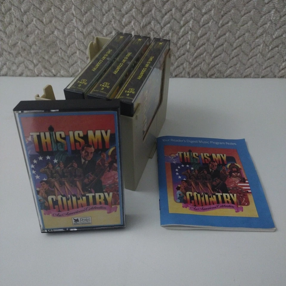 This is My Country Readers Digest Cassette Tapes 92' COMPLETE SET 1-4 REMASTERED — 第 1/4 张图片