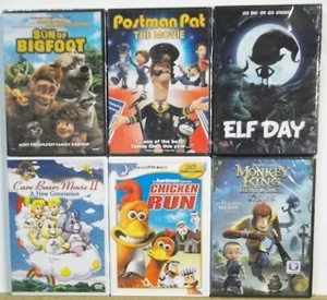 6 ANIMATED AND FAMILY DVD movies Lot #M675 FREE US S/H Elf Day Postman Pat more - Picture 1 of 1