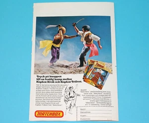 FIGHTING FURIES MAGAZINE ADVERT 1975 SCANDITOY SWEDEN MATCHBOX LEGO - Picture 1 of 2