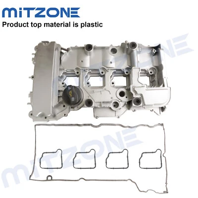 Aluminum Valve Cover Kit for 2012-2015 Mercedes Benz W204 C250 R172 SLK250 1.8L - Image 1 of 4