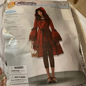California Kostüm Rotkäppchen Strangelings Tween Halloween Outfit #394 - Bild 1 von 7