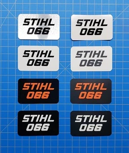 Vinyl Sticker for Stihl 066 Shroud Badge "Full Vinyl Overlay" - Picture 1 of 17