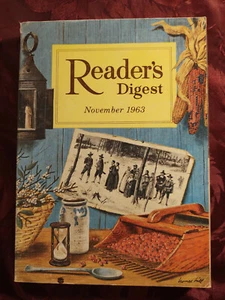 Readers Digest November 1963 Vance Packard Jimmy Durante John W. Gardner - Picture 1 of 1