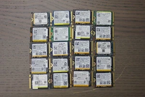 20pcs 2230 NVMe M.2 SSD 512GB – 100% Health, Low Hours, Major Brand New Pulls - Afbeelding 1 van 8