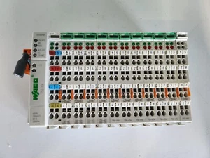 WAGO 750-306 & 750-461(4) & 750-404(6) & 750-600 PLC - Imagen 1 de 6