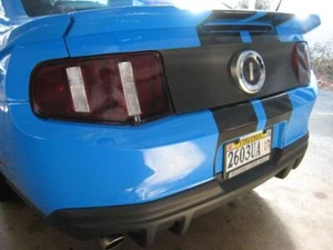 Tail Light Vinyl Lens Tint (2010-2012 Mustang) - Picture 1 of 2