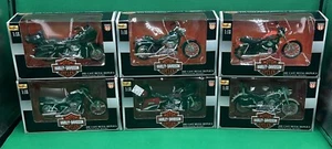 Maisto 1/18 Harley Davidson Motorcycles (6) Series 14 Complete Set - Picture 1 of 4