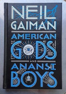 Neil Gaiman AMERICAN GODS / ANANSI BOYS Leather Bound Barnes & Noble HB - Bild 1 von 3