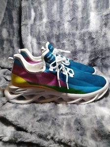 Mens LGBT Athletic Shoes Make Waves Make Change In Minnesota Size 11 - Picture 1 of 11
