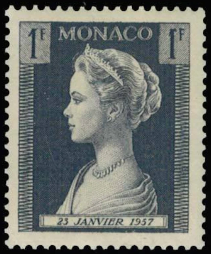 Mónaco #YT478 MNH 1957 Princesa Grace Patricia Caroline Kelly [391] Foto 1 de 1