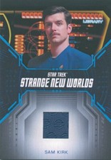 Star Trek Strange New Worlds Season 1 costume card number RC10 of Sam Kirk FFF