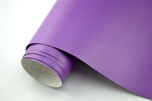 23,6€/m² Autofolie lila matt 25 x 152 cm Klebe Deko Möbel Folie Muster günstig - Bild 1 von 1