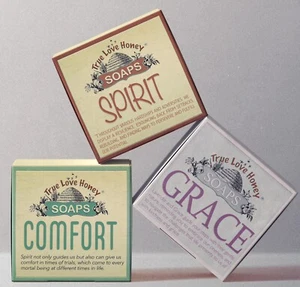 Comfort, Spirit, And Grace Bar Soap . (3 pack) - Picture 1 of 15
