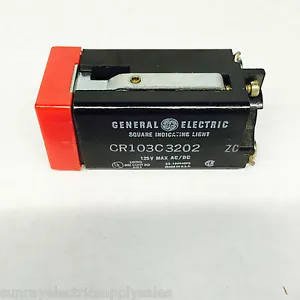 GE ABB CR103C3202 LUZ INDICADORA CUADRADA FULL VOLT 120 (Nueva) - Imagen 1 de 1