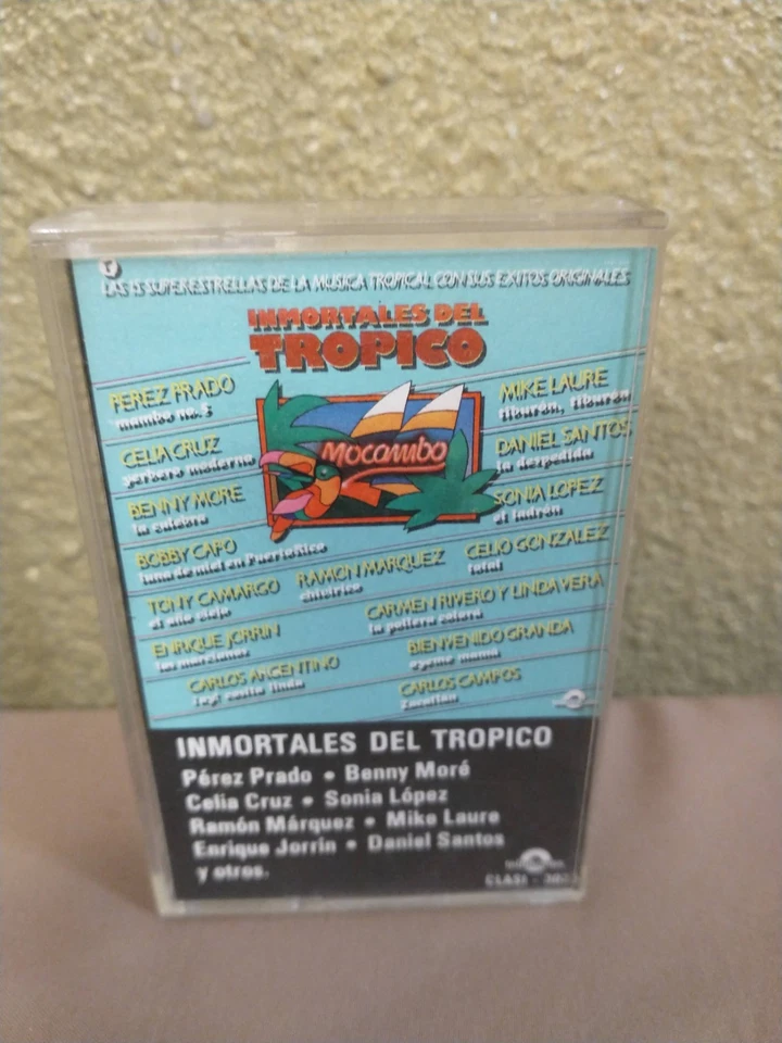 Inmortales Del Tropico Cassette 1986 Telediscos – CLASI-3023 Mexico - Image 1 of 1