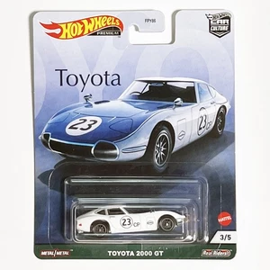 Mattel Hot Wheels Premium Toyota Series #3 Toyota 2000 GT Car Culture NEW FPY86 - Picture 1 of 1