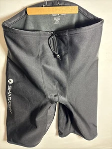 Pantalones Cortos Sharkskin Chill Proof Hombre Talla 4 XL Negro Natación Buceo Hecho en Australia - Imagen 1 de 6