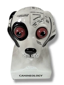 Department 56 Phrenology Canineology Cookie Treat Jar 9,5"H Eyes Wiggle RARE Rarität - Bild 1 von 7