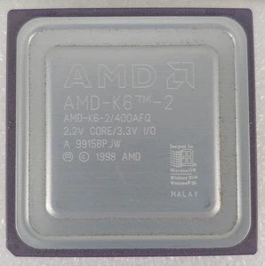 AMD-K6-2/400AFQ Processor - Picture 1 of 3