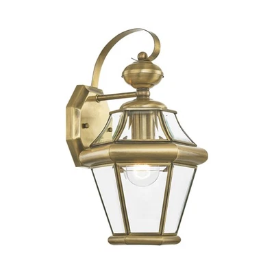 Livex Lighting - Georgetown - 1 Light Outdoor Wall Lantern in Traditional Style - Image 1 of 4