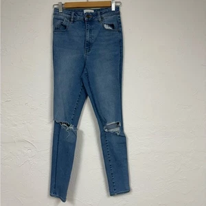 Rolla’s Blue High Rise Skinny Jeans Damen 28 Distressed Eastcoast Ankle Stretch - Bild 1 von 13