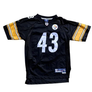 Maglia Pittsburgh Steelers Troy Polamalu #43 calcio NFL Nike giovanile taglia L - Foto 1 di 6