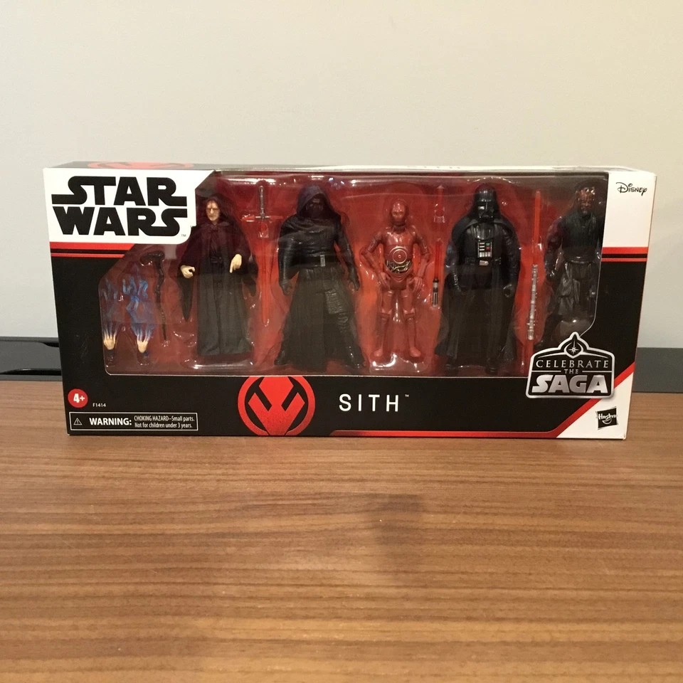 Juego de figuras de acción Star Wars Sith Celebrate the Saga Foto 1 de 4