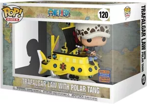 Funko Pop! Ley Trafalgar de una pieza con Polar Tang #120 Shared Wonder Con - Imagen 1 de 2