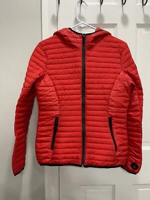 Chaqueta acolchada con capucha PAJAR CANADA para mujer Starling roja talla pequeña $350 Foto 1 de 4