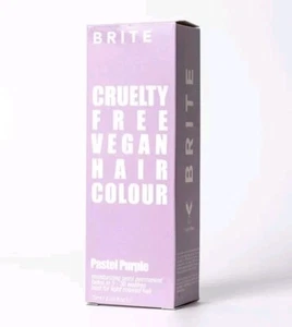 Brand New Brite Cruelty Free Vegan Hair Colours Pastel Purple 75ml Free Postage - Picture 1 of 4