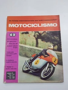 RIVISTA MOTOCICLISMO N. 8 1965 MV AGUSTA 125 GT MOTOM CROSS AERMACCHI ZEFFIRETTO - Foto 1 di 2