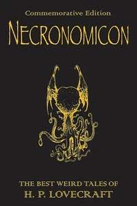 NECRONOMICON H.P. Lovecraft Commemorative Deluxe Leather Bound Hardcover *NEW* - Picture 1 of 1