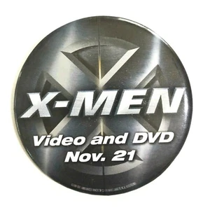 Pin de promoción de empleados de películas de X-Men 2000 video de gran éxito - Imagen 1 de 2