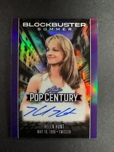Helen Hunt 2025 Leaf Pop Century Blockbuster Summer Auto /4 #BS-HH1 - Picture 1 of 2