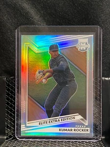 Kumar Rocker 2022 Elite Extra Edition Optic Silver Holo - Rangers - Picture 1 of 2