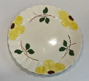 Blue Ridge Southern Pottery Ridge Daisy Platter 11 1/2" Flowers - Picture 1 of 8