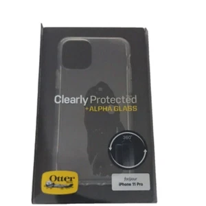 Otterbox CLEARLY PROTECTED for iPhone 11 Pro Case 5.8" & Premium ALPHA GLASS - Picture 1 of 3