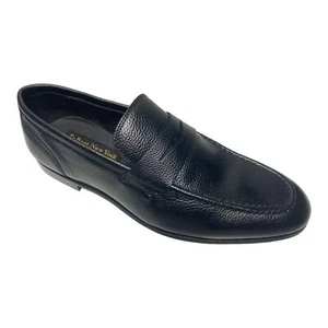 SCARPE MOCASSINO UOMO TO BOOT NEW YORK DEVILLE 161646L PELLE NERO ORIGINALPE2024 - Picture 1 of 5