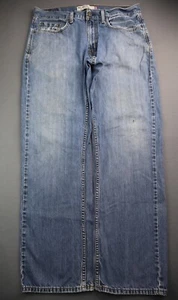 Pantalones de mezclilla para hombre Levi's 559 2010 relajados rectos talla 33x32 (medida 33x31) - Imagen 1 de 9