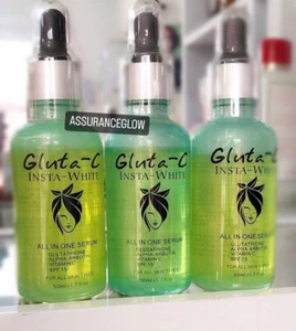 Glutatione Insta siero sbiancante bianco all-in-1 alfa arbutina vitamina C spf 15 - Foto 1 di 4