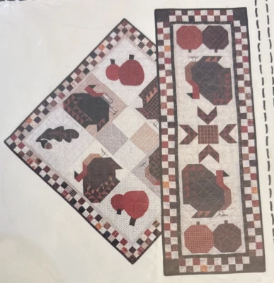 Vtg Rare Country Threads Gobblers Roost Quilt 1994 Pattern #401 - Image 1 of 3