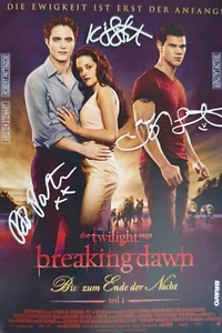 TWILIGHT - Autogrammkarte 20x14cm - Fan Sammlung Clippings Autograph Card BRAVO - Bild 1 von 1