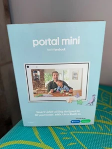 Facebook Portal Mini con Alexa - Bianco - Display 8" DT90GB BIANCO - Foto 1 di 9