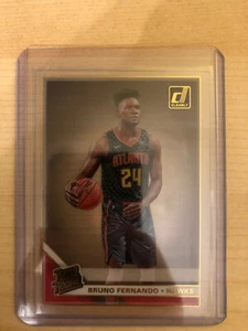 2019-20 Panini Clearly Donruss Rated Rookies #82 Bruno Fernando - Atlanta Hawks - Bild 1 von 2