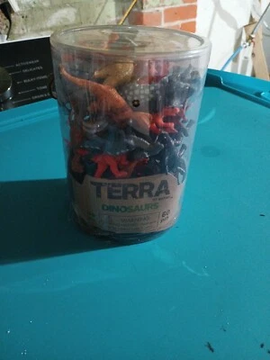 Terra by Battat Dinosaus 60 Piece Set New - Image 1 of 2