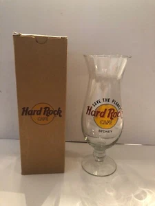 HARD ROCK CAFE SAVE THE PLANET HURRICANE GLASS - SYDNEY - Picture 1 of 2