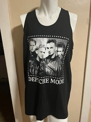 DEPECHE MODE CAMISETA SIN MANGAS TALLA XL Color NEGRO Foto 1 de 2